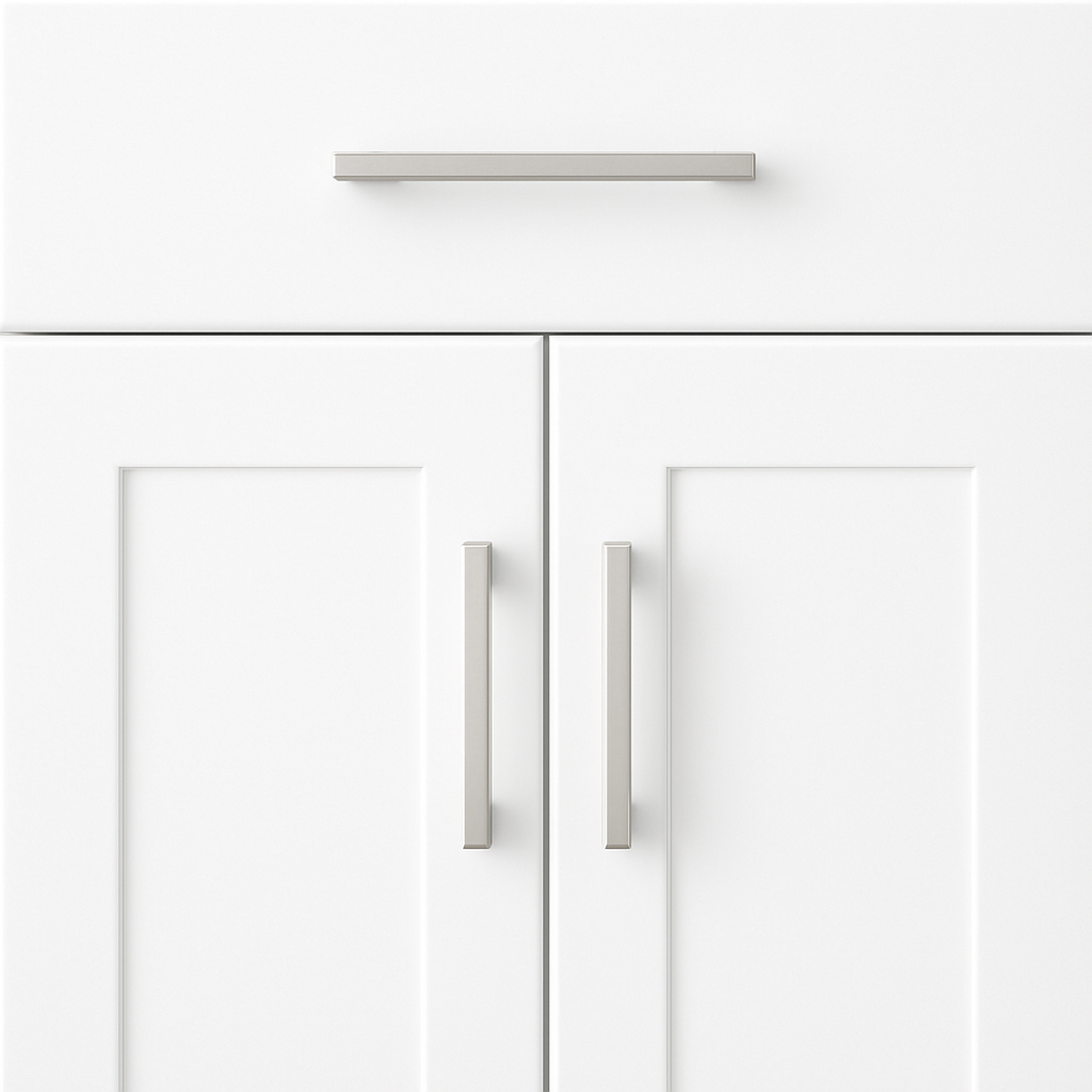 Cosmas 14777-128SN Satin Nickel Modern Contemporary Cabinet Pull