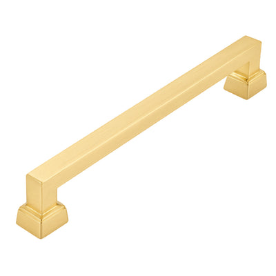 Cosmas 1481-160BB Brushed Brass Modern Contemporary Cabinet Pull