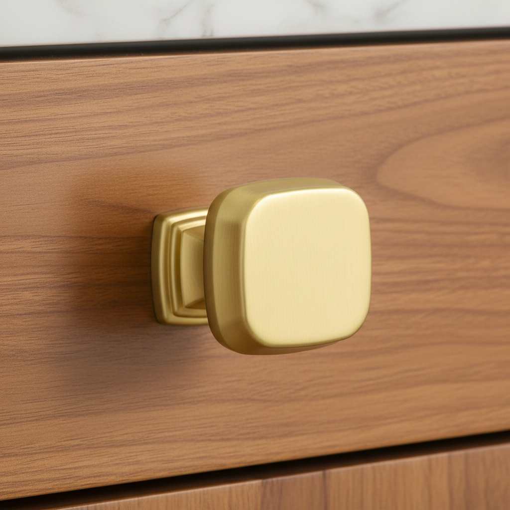 Cosmas 1487BG Brushed Gold Contemporary Cabinet Knob