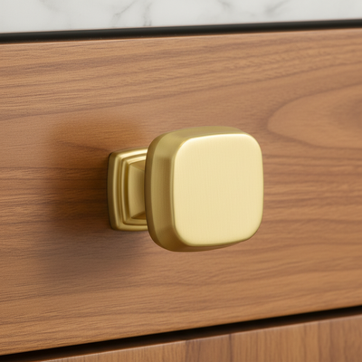 Cosmas 1487BG Brushed Gold Contemporary Cabinet Knob
