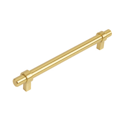 Cosmas 161-160BB Brushed Brass Euro Style Bar Pull