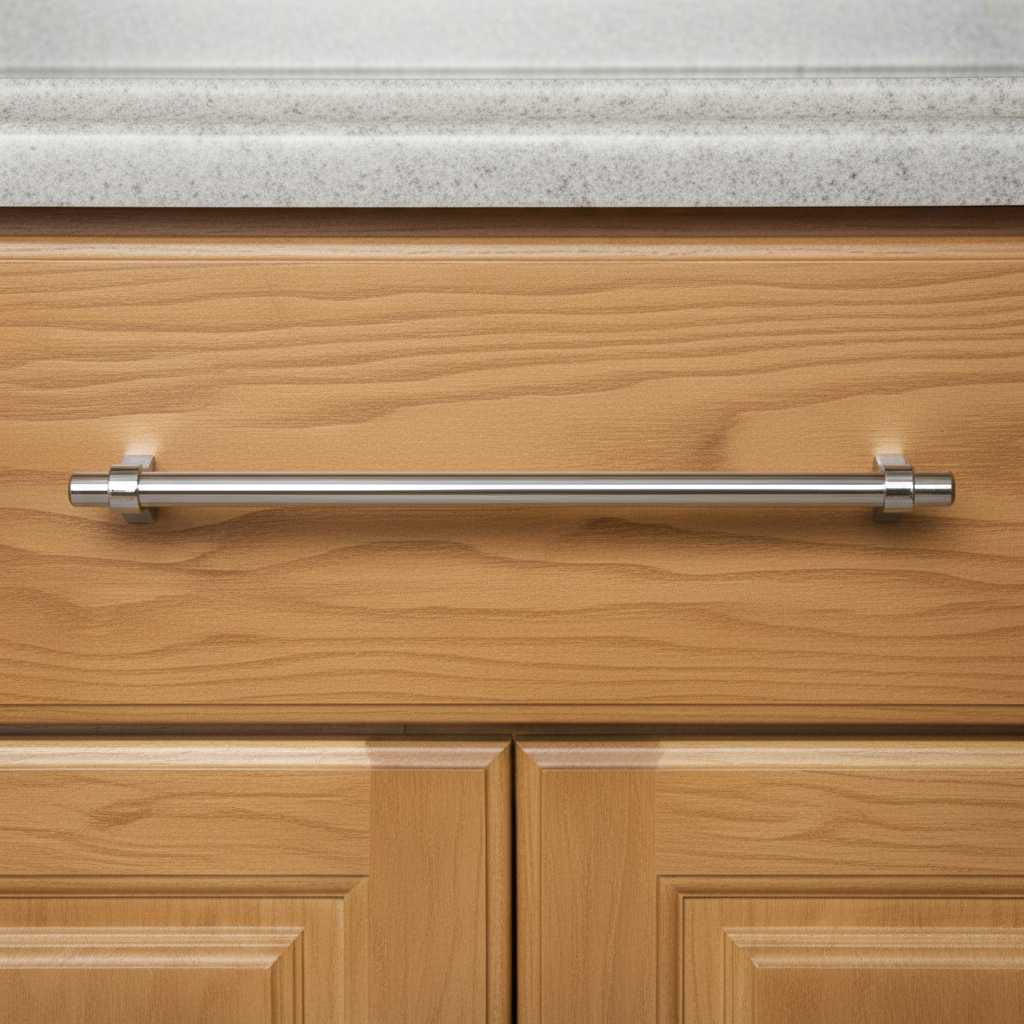 Cosmas 161-319CH Polished Chrome Euro Style Bar Pull