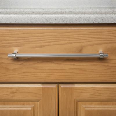 Cosmas 161-319CH Polished Chrome Euro Style Bar Pull