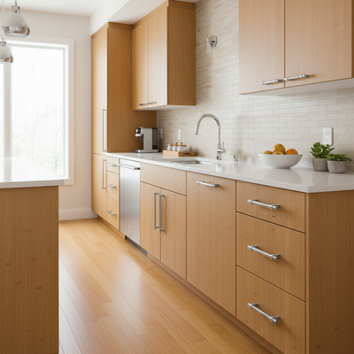 Cosmas 161-3CH Polished Chrome Euro Style Bar Pull