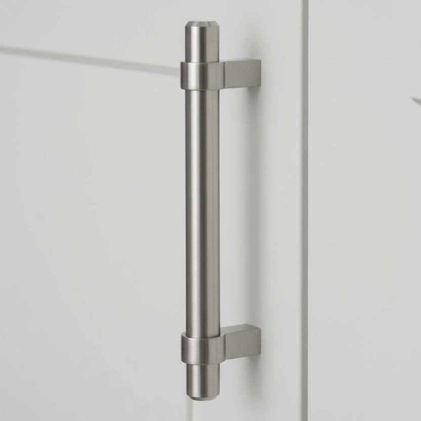 Cosmas 161-2.5SN Satin Nickel Euro Style Bar Pull