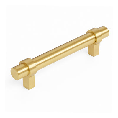 Cosmas 161-96BB Brushed Brass Euro Style Bar Pull