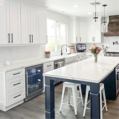 Cosmas 161-192FB Flat Black Euro Style Bar Pull