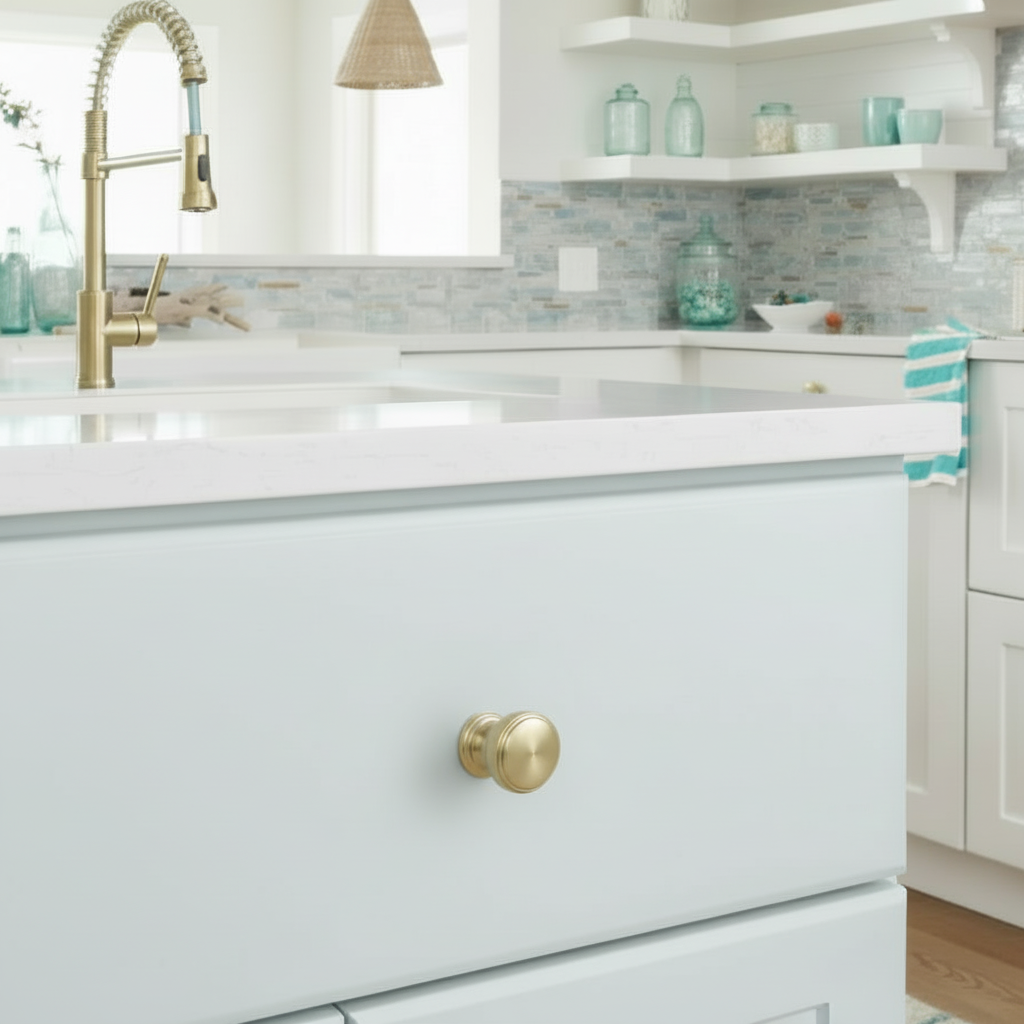 Cosmas 1940BG Brushed Gold Cabinet Knob