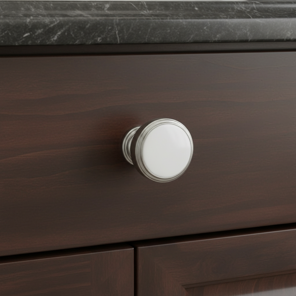 Cosmas 1940SN Satin Nickel Cabinet Knob