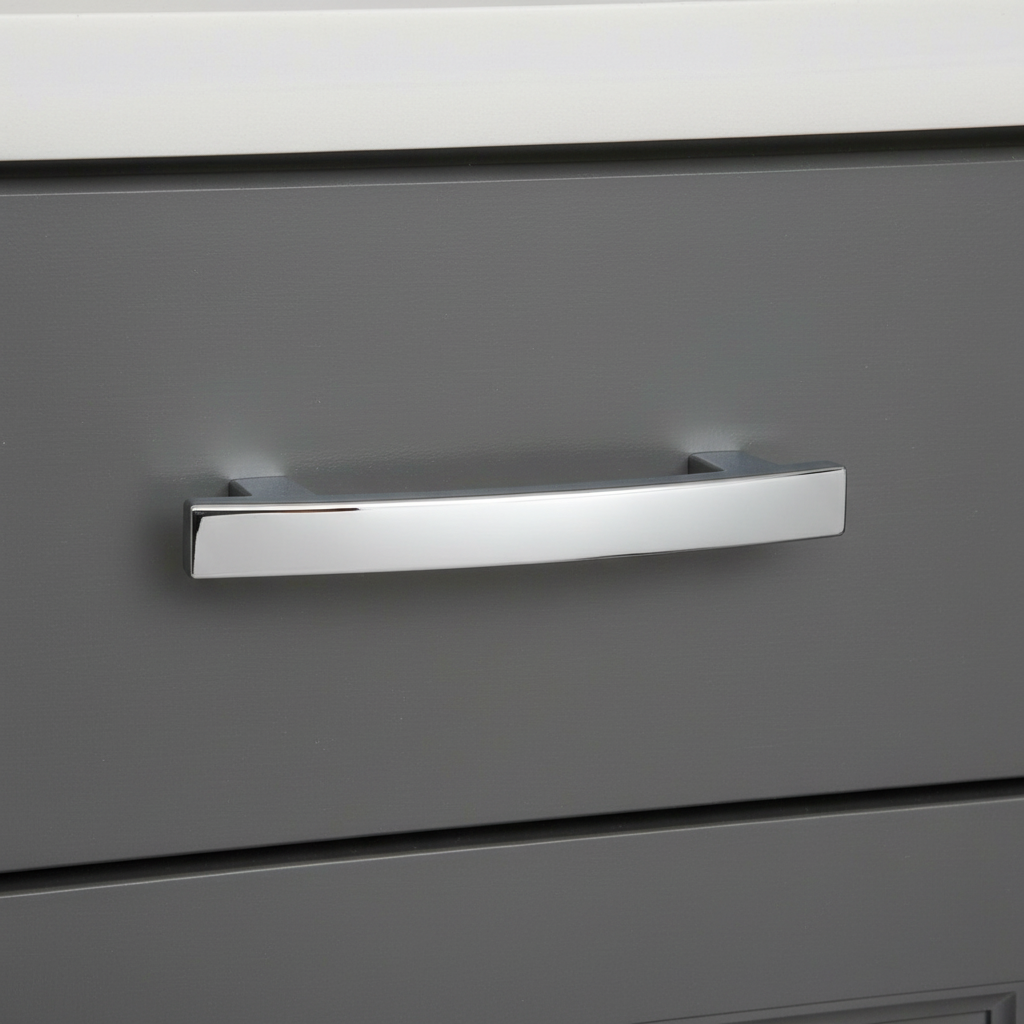 Cosmas 5235CH Polished Chrome Contemporary Arch Cabinet Pull