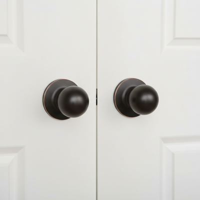 Ashland Dummy Door Knob, Oil Rubbed Bronze
