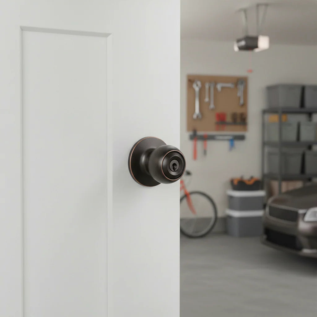 Cosmas 20 Series Oil Rubbed Bronze Entry Door Knob