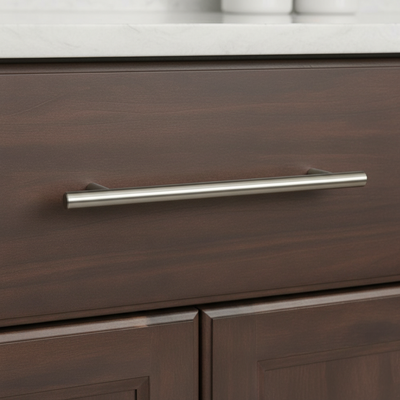 Cosmas H698-224SS Stainless Steel Euro Style Bar Pull