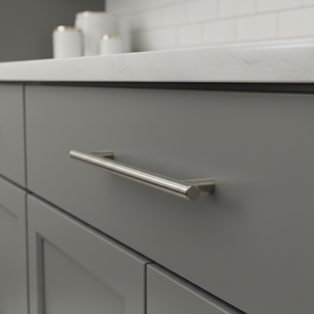 Cosmas H698-192SS Stainless Steel Euro Style Bar Pull