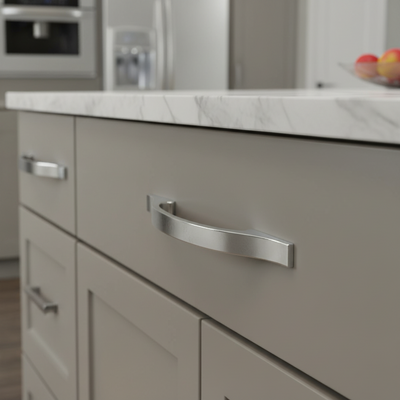 Cosmas 4307CH Polished Chrome Cabinet Pull