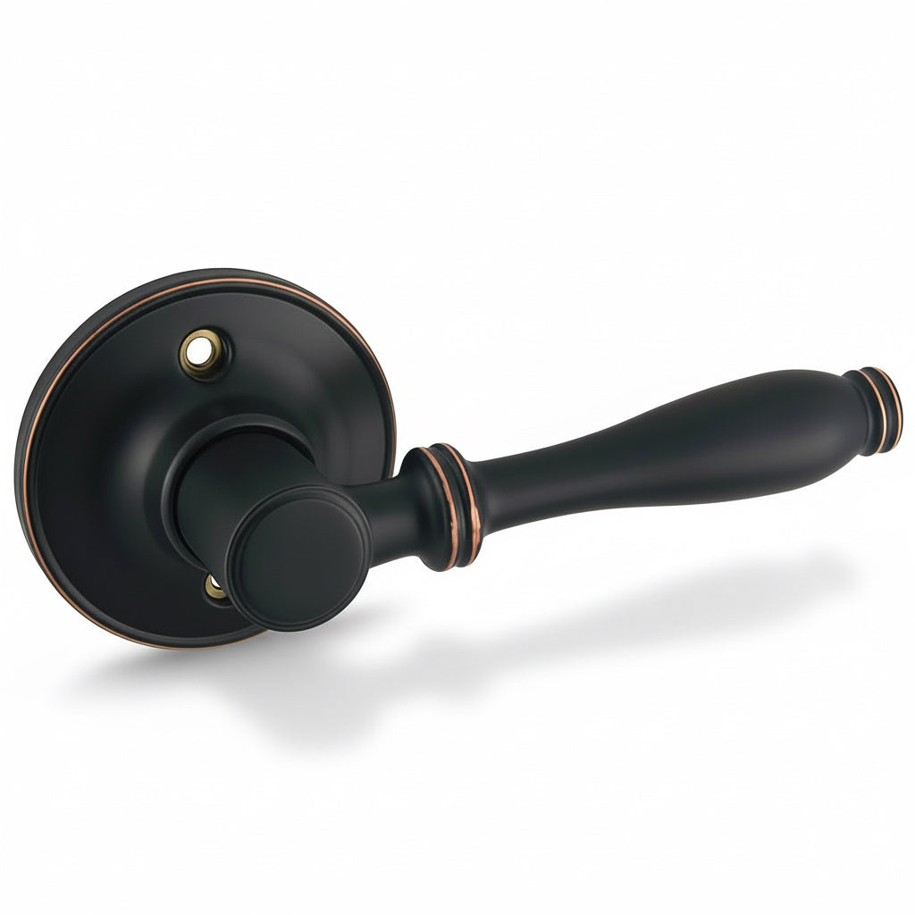 Villa Series Oil Rubbed Bronze Door Levers
