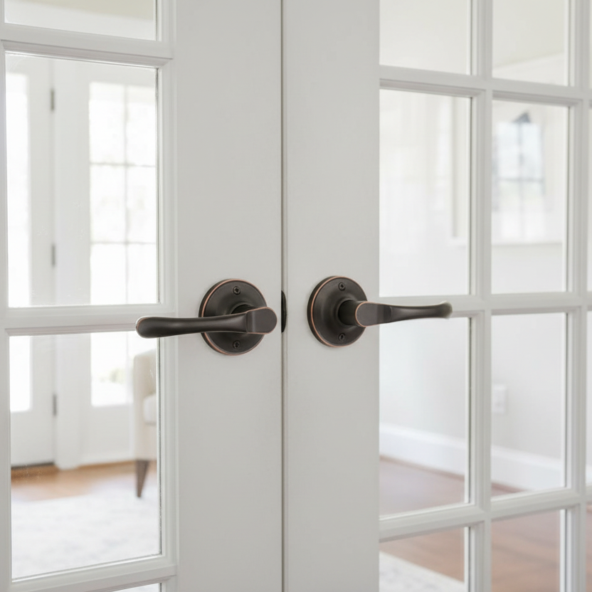 Arlington Dummy Door Lever Handle, Oil Rubbed Bronze