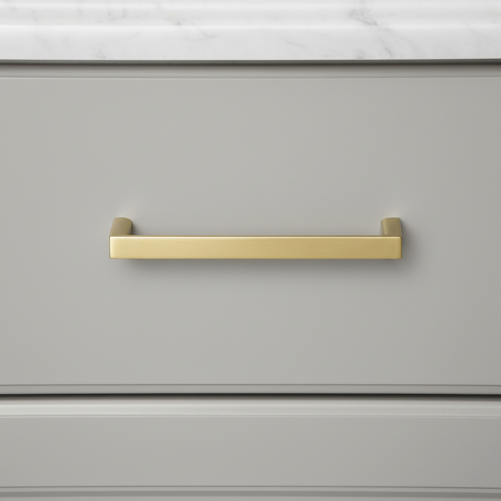 Cosmas 3133-96BB Brushed Brass Cabinet Pull