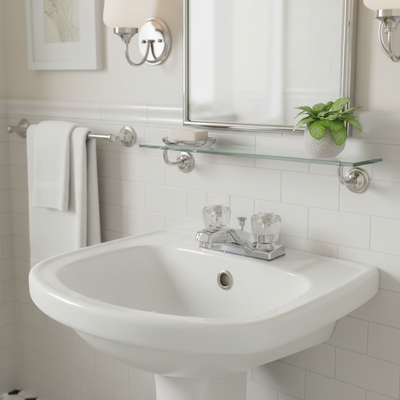 Crystal Cove 38-7415 Chrome Lavatory Vanity Faucet