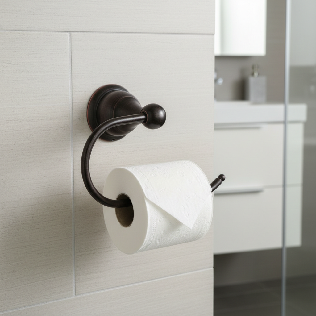 200 Series Oil Rubbed Bronze Euro Style Toilet / Tissue Paper Holder