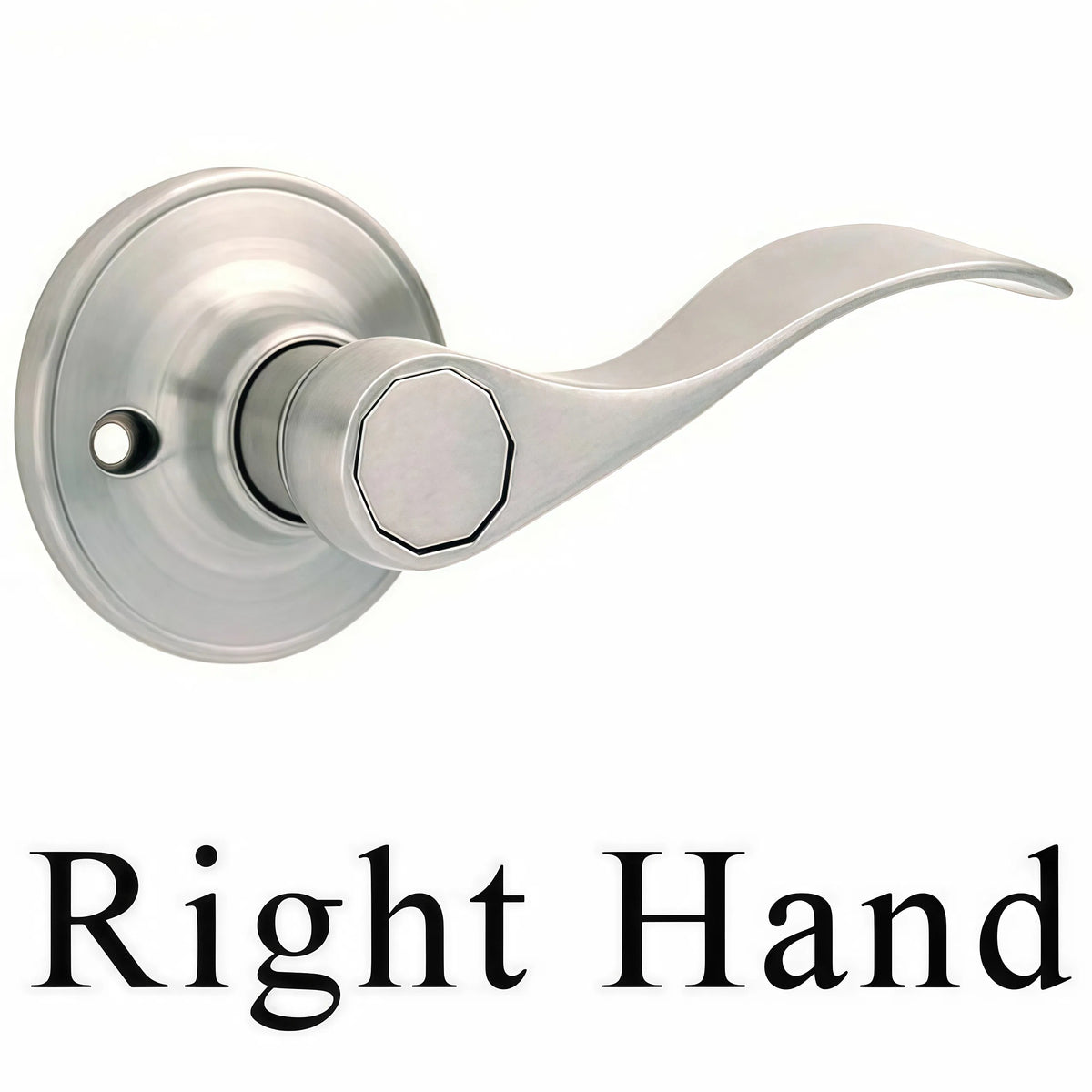 Kingston Dummy Lever, Satin Nickel