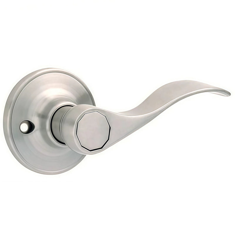 Kingston Dummy Lever, Satin Nickel