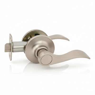 Kingston Passage Lever, Satin Nickel