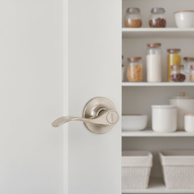 Kingston Passage Lever, Satin Nickel