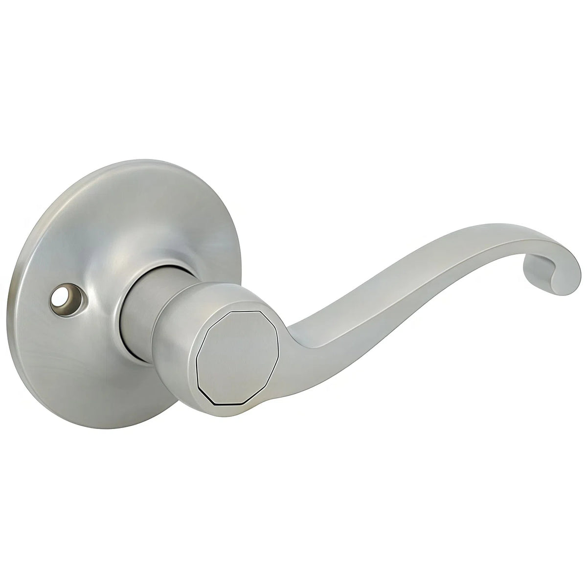 Richmond Dummy Door Lever, Satin Nickel
