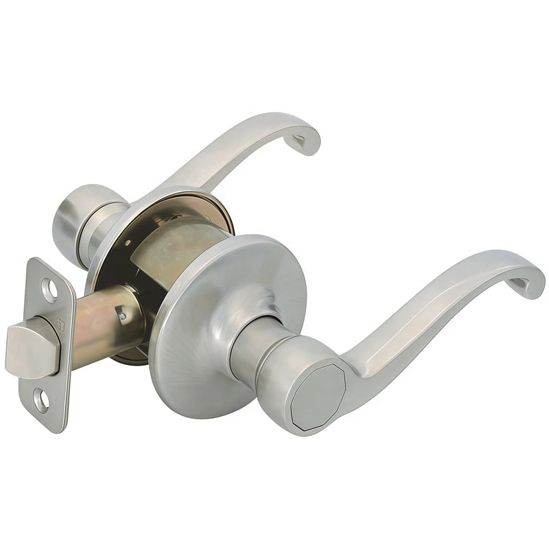 Richmond Passage Door Lever, Satin Nickel