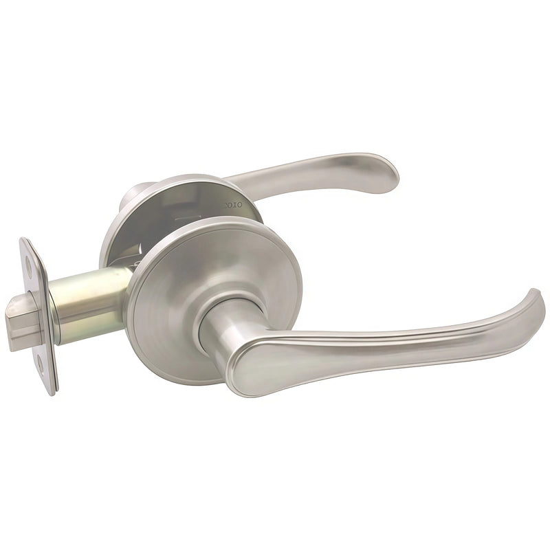 Rochester Passage Door Lever, Satin Nickel
