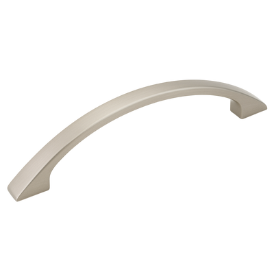 Satin nickel cabinet pull, 128 mm center-to-center