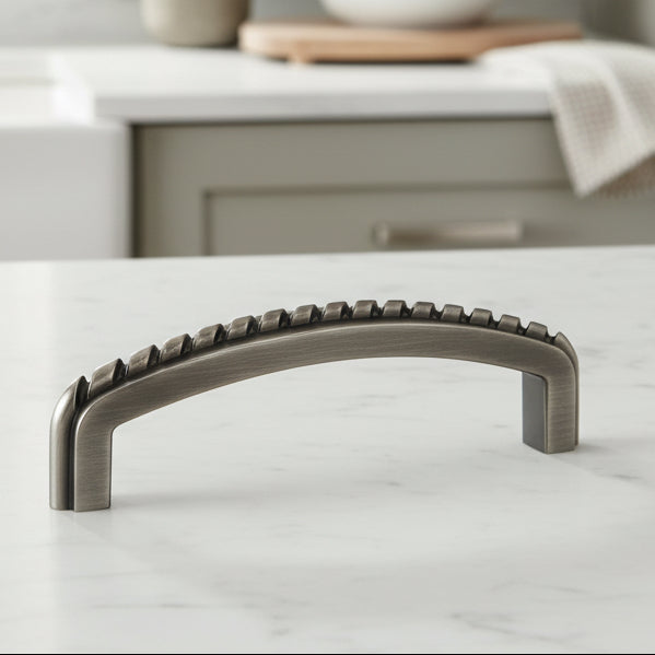 Cosmas 228-3AS Antique Silver Rope Cabinet Pull