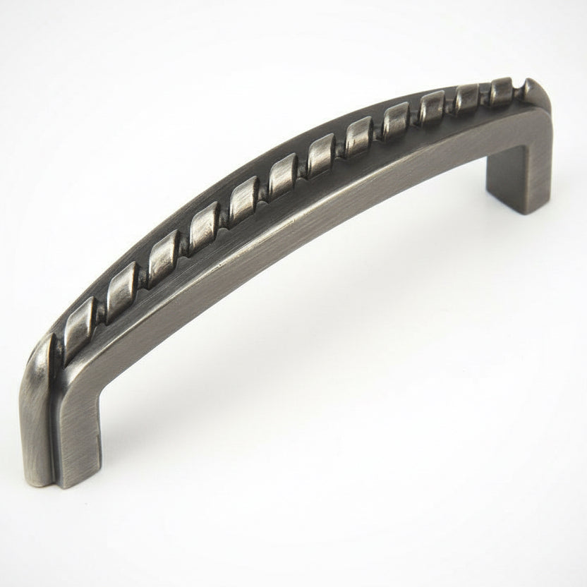 Cosmas 228-3AS Antique Silver Rope Cabinet Pull