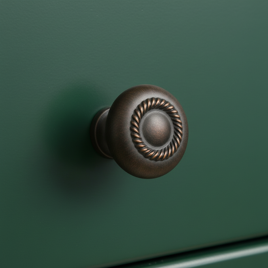 Cosmas 228ORB Oil Rubbed Bronze Rope Cabinet Knob