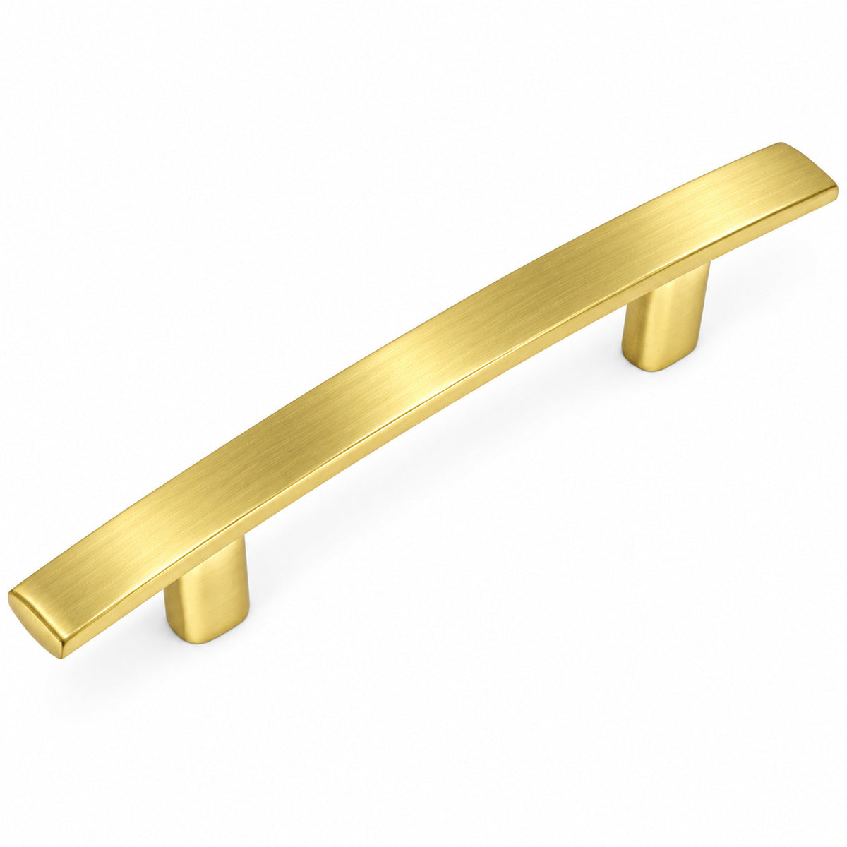 Cosmas 2363-3BB Brushed Brass Subtle Arch Cabinet Pull