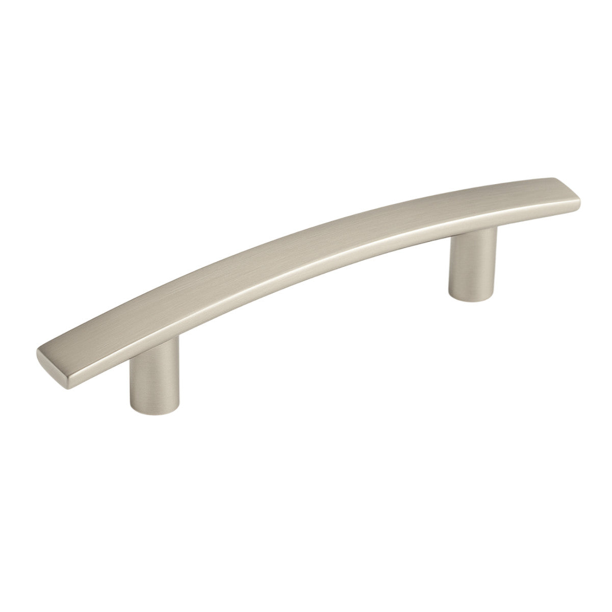Cosmas 2363-3.5SN Satin Nickel Subtle Arch Cabinet Pull