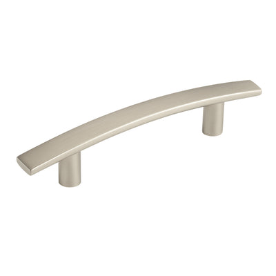 Cosmas 2363-3.5SN Satin Nickel Subtle Arch Cabinet Pull