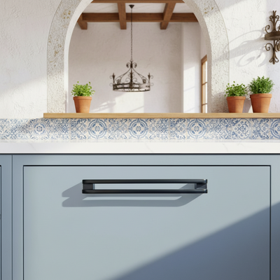 Diversa Limited Edition Matte Black 3-3/4" (96mm) Reveal Cabinet Drawer Pull