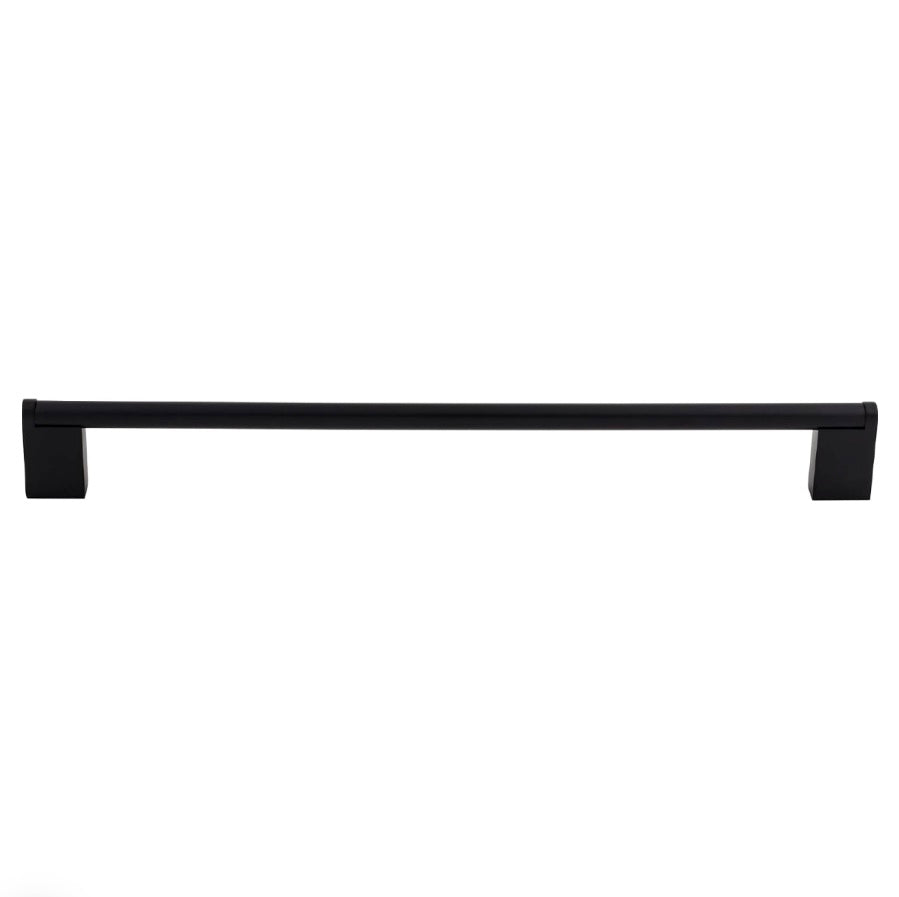 Knobwell PD214HBK288 Matte Black Contemporary Kitchen Cabinet Handle