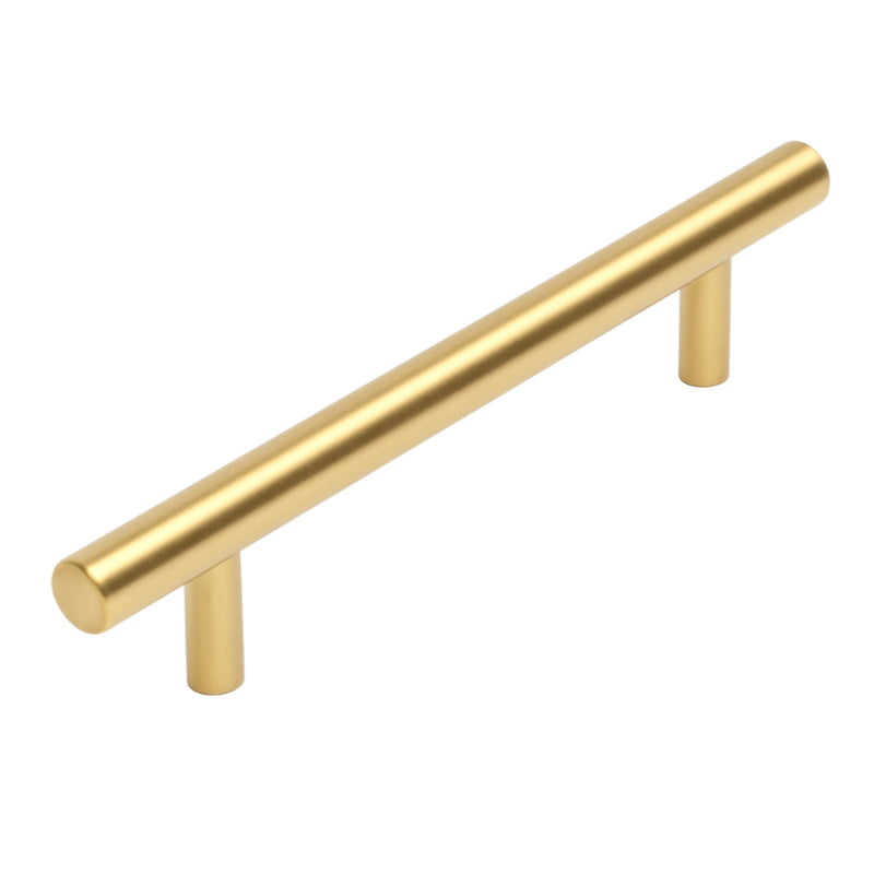 Cosmas 305-160BB Brushed Brass Euro Style Bar Pull