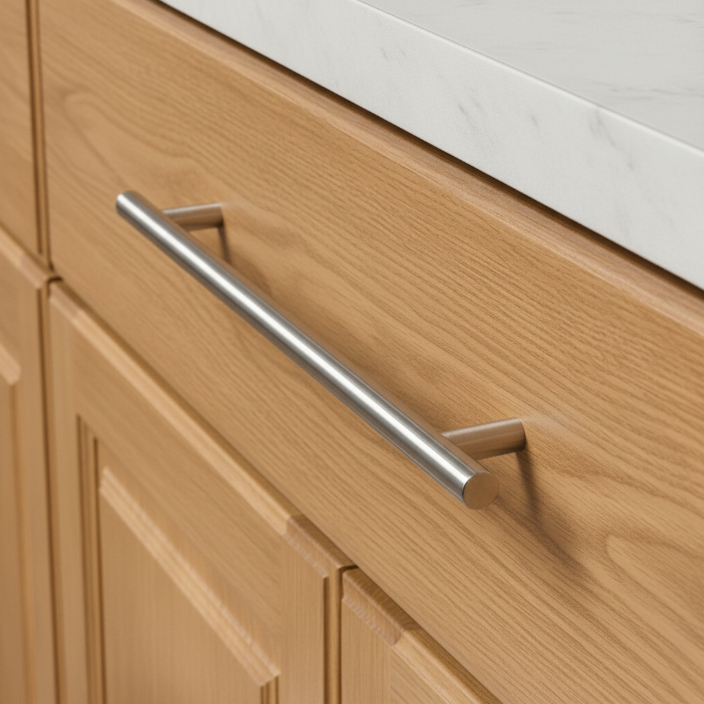 Cosmas 305-224CH Polished Chrome Euro Style Bar Pull