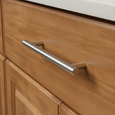 Cosmas 305-3.5CH Polished Chrome Euro Style Bar Pull