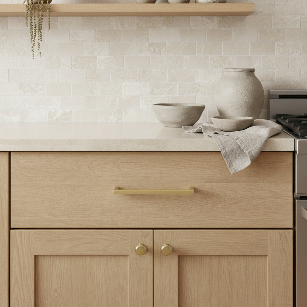 Cosmas 3133-160BG Brushed Gold Cabinet Pull