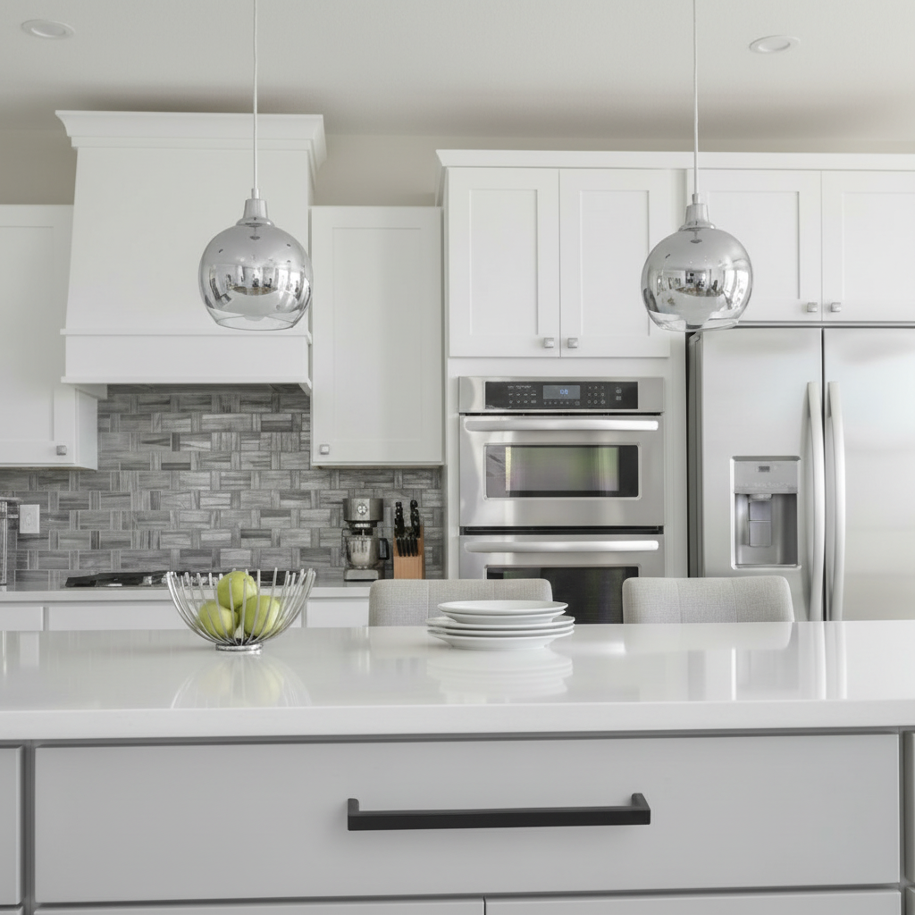 Cosmas 3133-128FB Flat Black Cabinet Pull