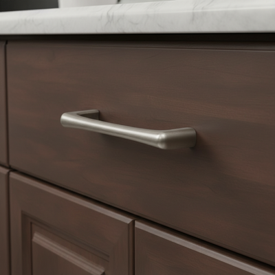 Cosmas 3304-160SN Satin Nickel Modern Contemporary Cabinet Pull
