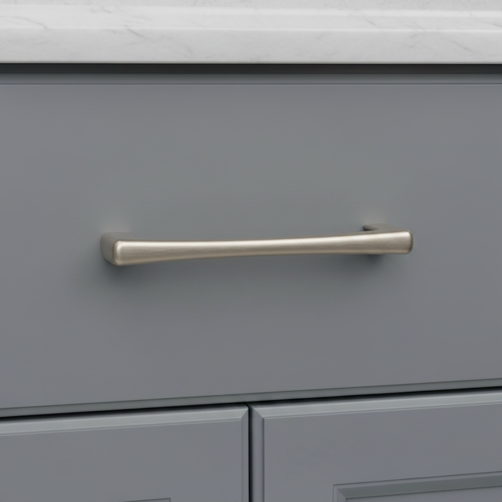 Cosmas 3304-96SN Satin Nickel Modern Contemporary Cabinet Pull