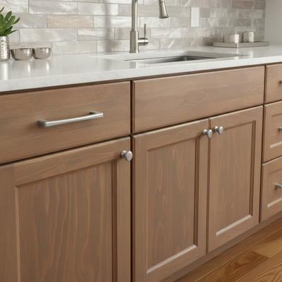 Cosmas 3304-96SN Satin Nickel Modern Contemporary Cabinet Pull