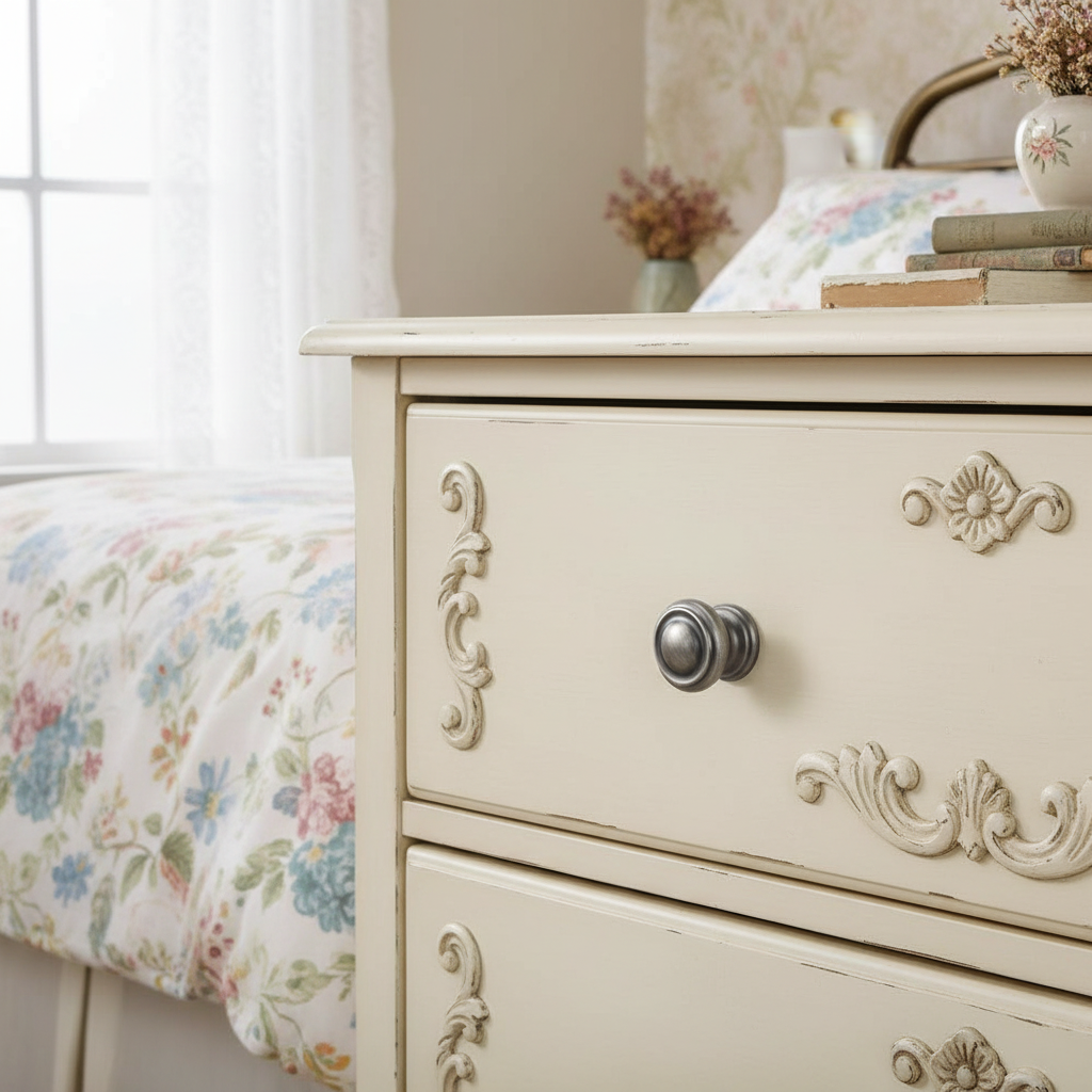 Cosmas 3317AS Antique Silver Cabinet Knob