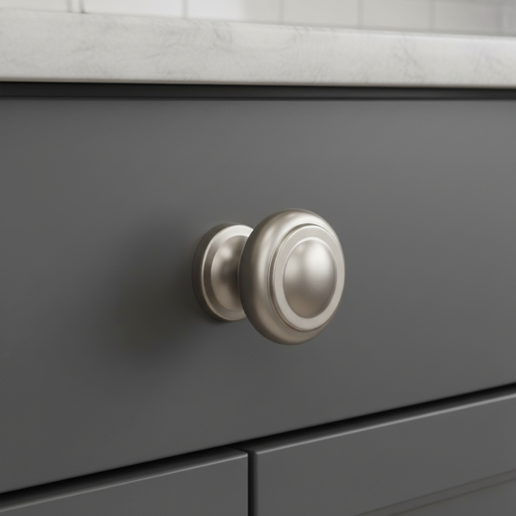 Cosmas 3317SN Satin Nickel Cabinet Knob